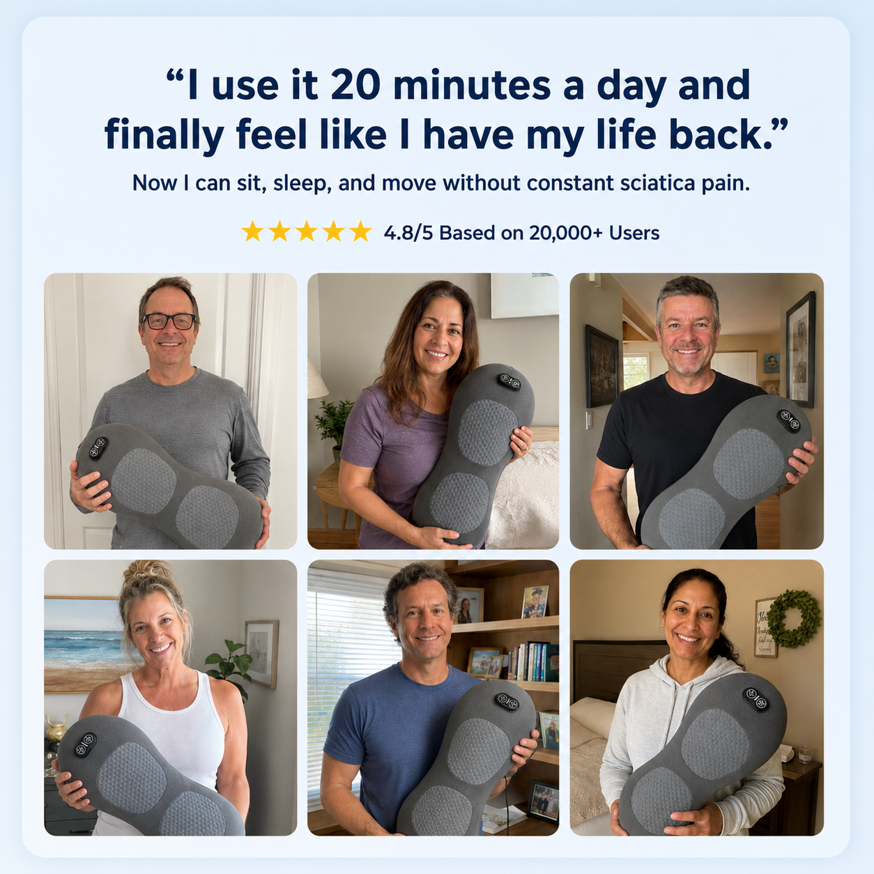 Back Buddy™ Triple Fusion Massager