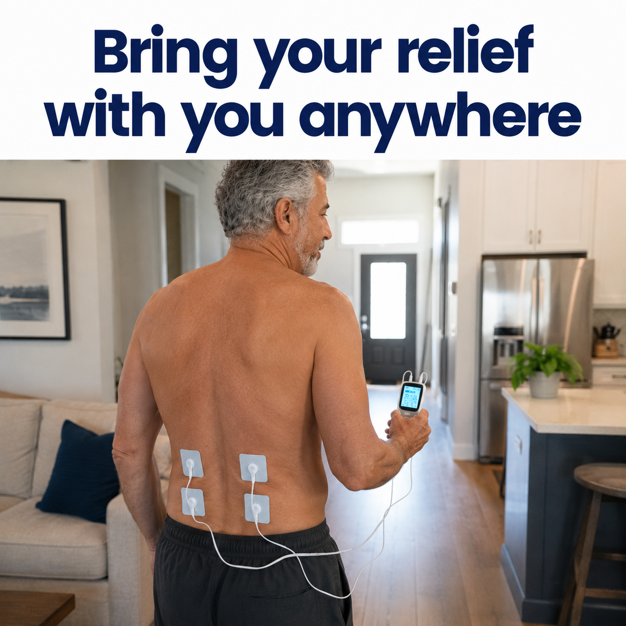 BackBuddy TENS Muscle Stimulator Pro for Sciatica Pain Relief