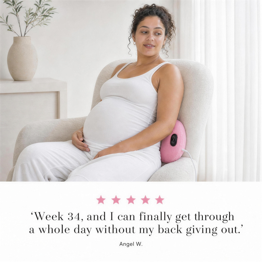kradle 3-in-1 therapy massager for back pain