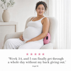kradle 3-in-1 therapy massager for back pain