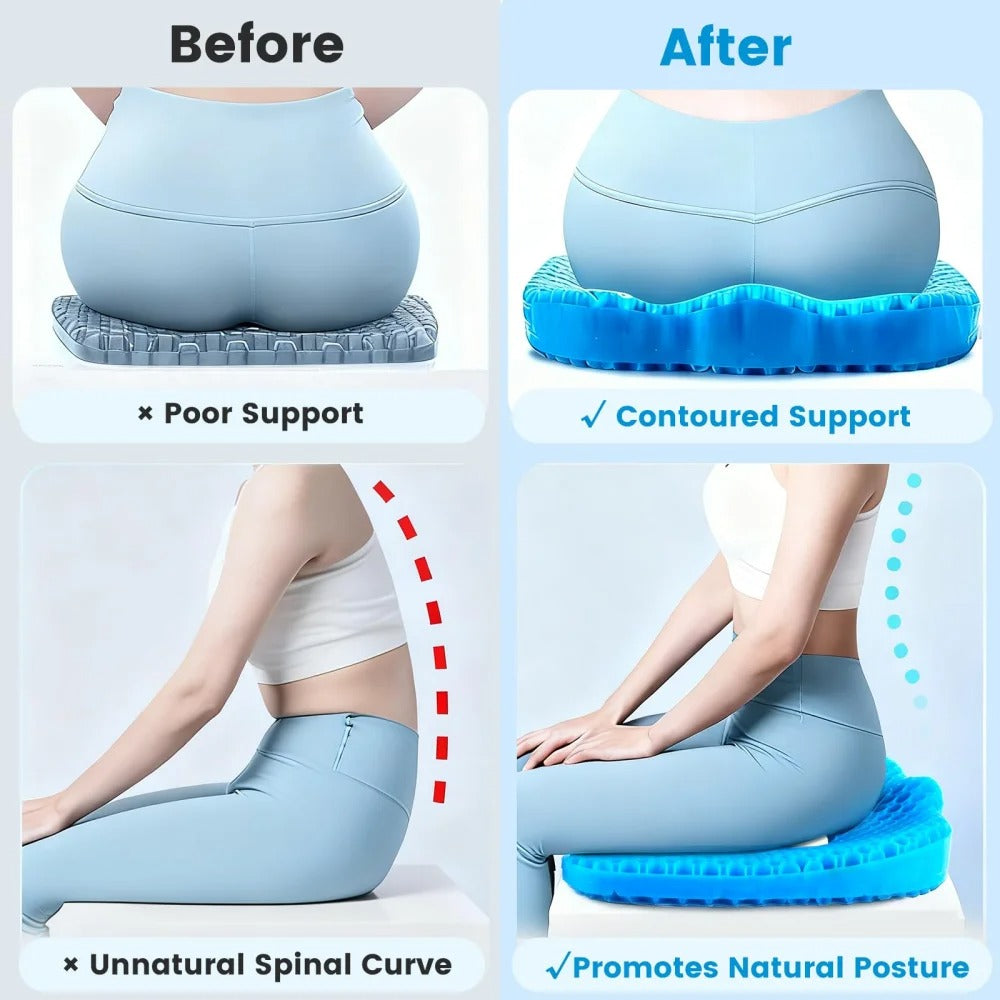 CloudCushion™ Honeycomb Seat Cushion